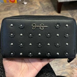 Jessica Simpson black wallet, never used